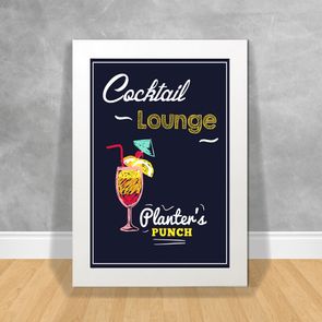 Quadro-Decorativo-Cocktail-Lounge-Planter's-Punch