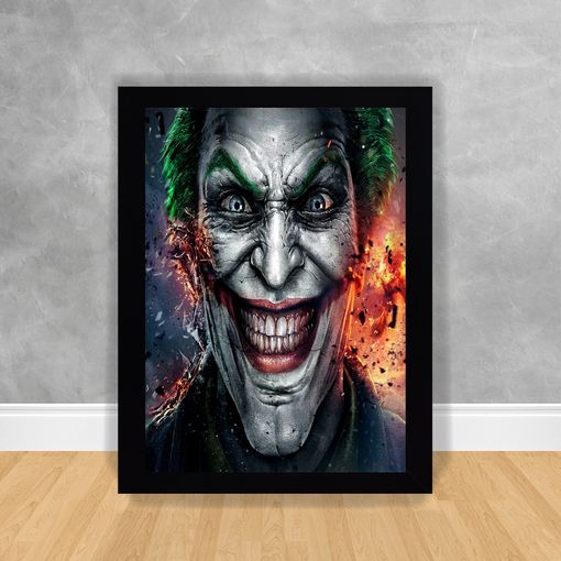 Quadro mdf Coringa Joker - Mov - 0114