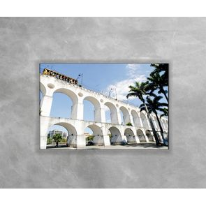 Gravura-Decorativa-Rio-de-Janeiro---Arcos-da-Lapa