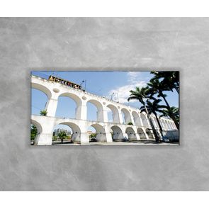 Gravura-Decorativa-Rio-de-Janeiro---Arcos-da-Lapa