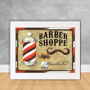 Quadro-Decorativo-Barber-Shoppe-Moustache