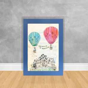 Quadro-Decorativo-Come-With-Me-To-Touch-The-Sky