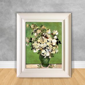 Quadro-Decorativo-Van-Gogh---A-Vase-of-Roses