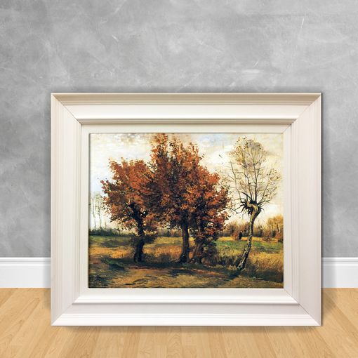 Quadro-Decorativo-Van-Gogh---Autum-Landscape-With-Four-Trees