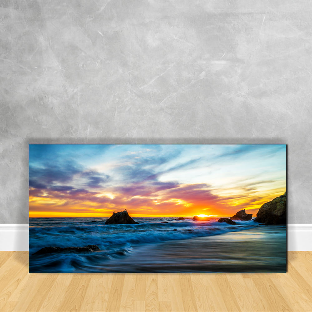 Get Cores de pintura de vidro de praia Desktop Wallpaper