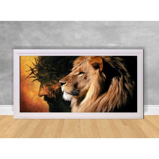 Quadro Decorativo Rei Jesus Cristo