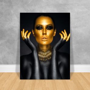 Black-Woman-Rosto-Gold-80x60