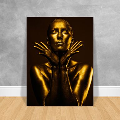 Black-Woman-Gold-Perfil-60x80
